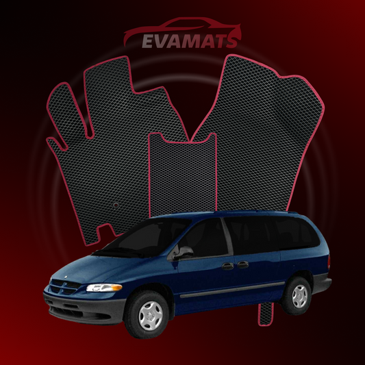 Autokoberce EVAMATS pro Dodge Grand Caravan 3 gen 1995-2000 rok MINIVAN