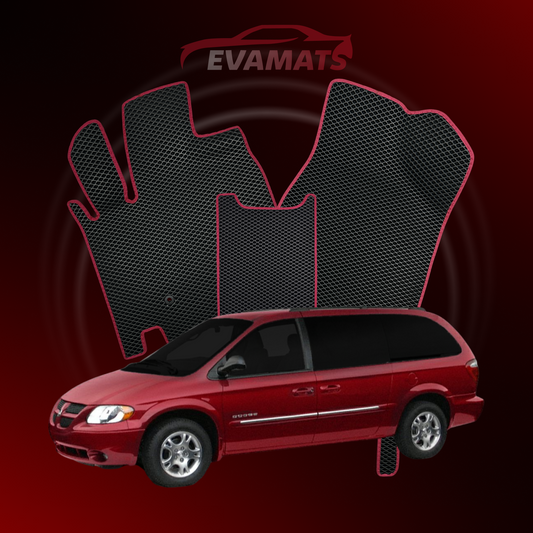 Autokoberce EVAMATS pro Dodge Grand Caravan 4 gen 2000-2007 rok MINIVAN