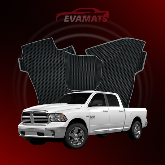 Autokoberce EVAMATS pro Dodge RAM(DSDJ) 4 gen 2008-2019 rok PICK-UP dvoukabina