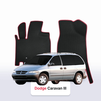 Autokoberce EVAMATS pro Dodge Caravan 3 gen 1995-2000 r. MINIVAN