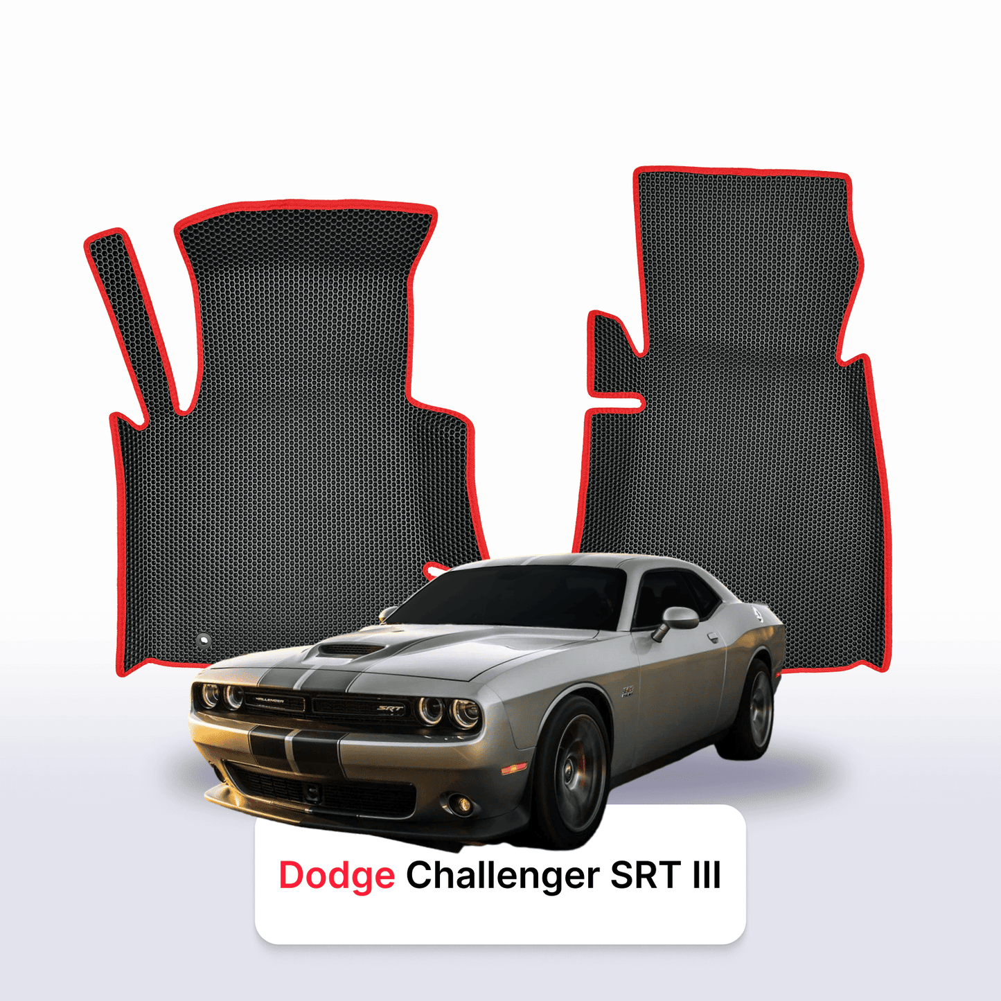 Autokoberce EVAMATS pro Dodge Challenger(SRT) 3 gen 2008-2024 r. KUPÉ