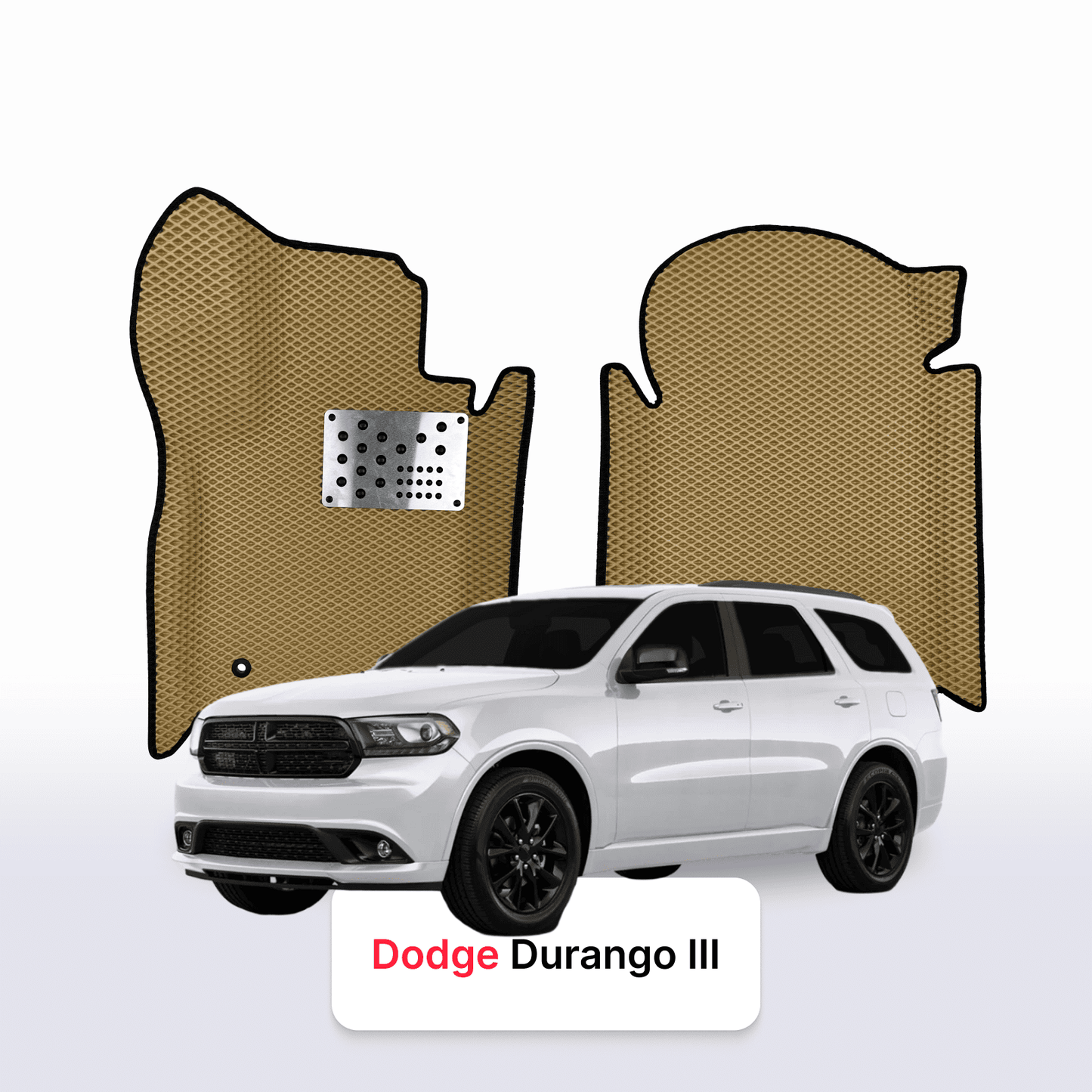 Autokoberce EVAMATS pro Dodge Durango 3 gen 2010-2028 r. SUV