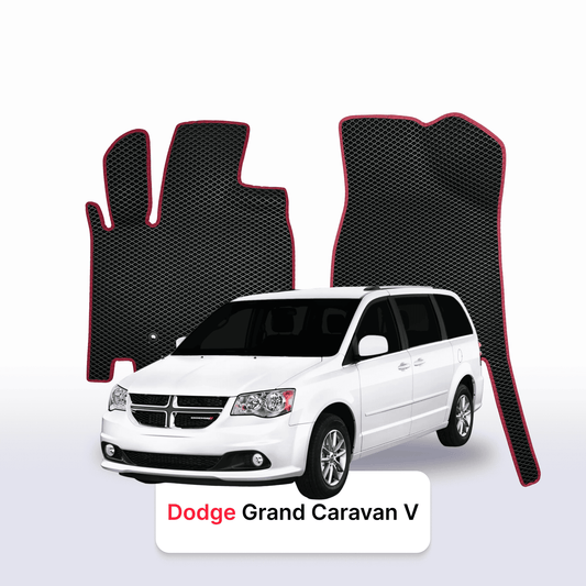 Autokoberce EVAMATS pro Dodge Grand Caravan 5 gen 2007-2020 rok MINIVAN