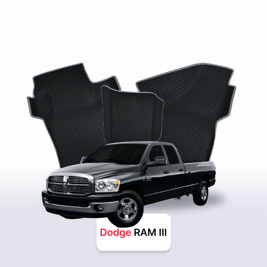 Autokoberce EVAMATS pro Dodge RAM(DRDH) 3 gen 2001-2009 rok PICK-UP dvoukabina