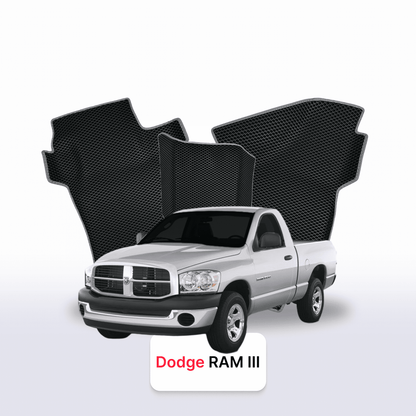 Autokoberce EVAMATS pro Dodge RAM(DRDH) 3 gen 2001-2009 rok PICK-UP jednokabinová