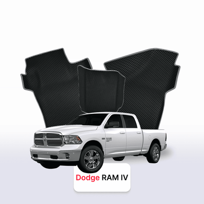 Autokoberce EVAMATS pro Dodge RAM(DSDJ) 4 gen 2008-2019 rok PICK-UP dvoukabina