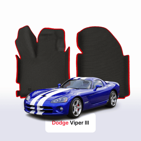 Autokoberce EVAMATS pro Dodge Viper 3 gen 2002-2007 r. KUPÉ