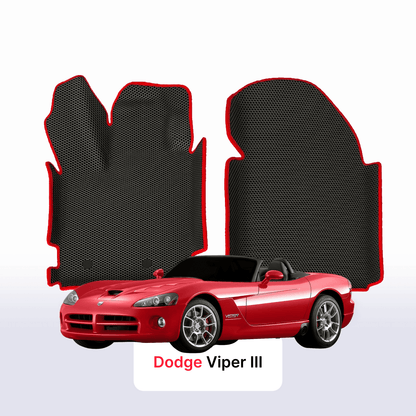 Autokoberce EVAMATS pro Dodge Viper 3 gen 2002-2007 rok ROADSTER