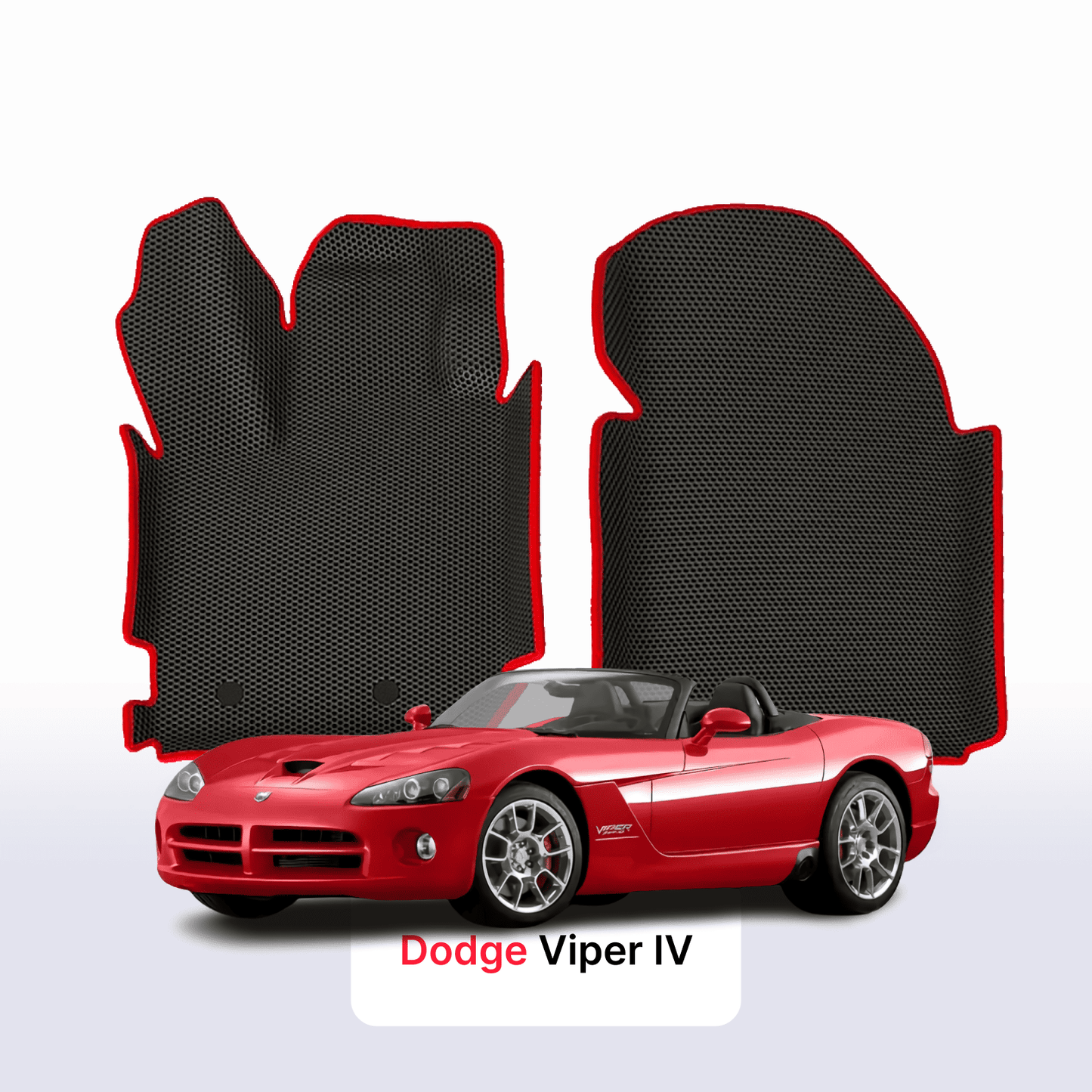 Autokoberce EVAMATS pro Dodge Viper 4 gen 2007-2010 rok ROADSTER