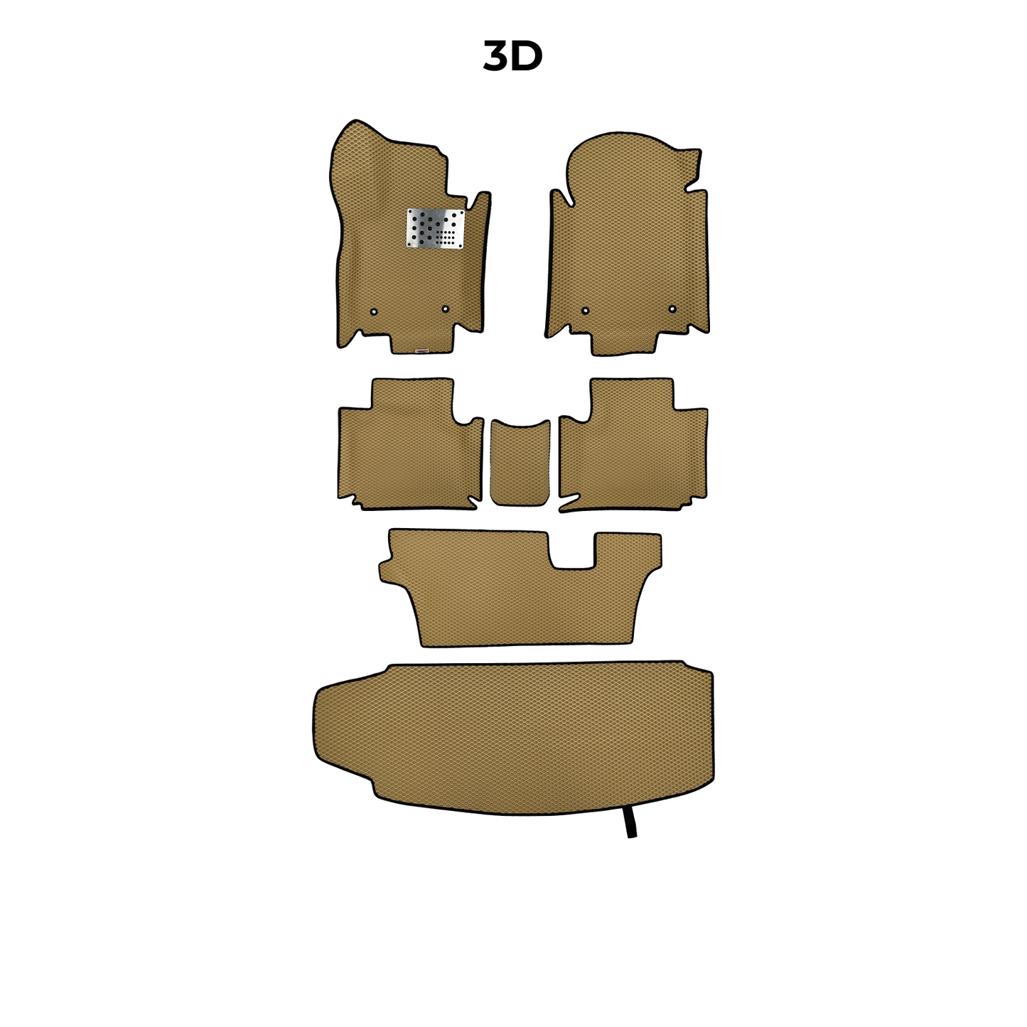 Autokoberce EVAMATS pro SUV Dodge Durango 2 gen 2003-2009