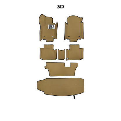 Autokoberce EVAMATS pro SUV Dodge Durango 2 gen 2003-2009