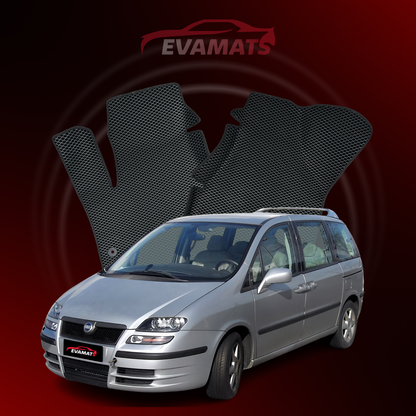 Autokoberce EVAMATS pro FIAT Ulysse 2 gen 2002-2010 MINIVAN