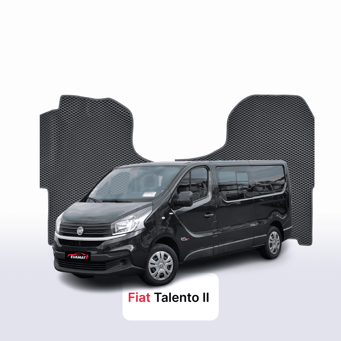 Autokoberce EVAMATS pro FIAT Talento 2 gen 2016-2020 rok MINIVAN
