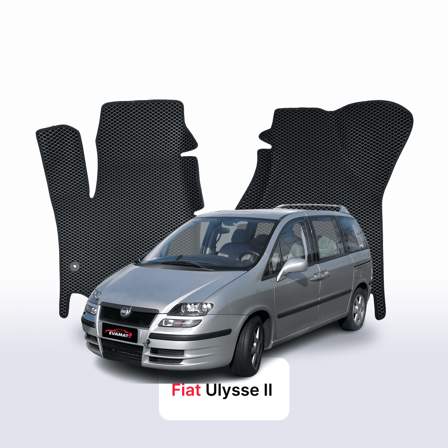 Autokoberce EVAMATS pro FIAT Ulysse 2 gen 2002-2010 MINIVAN