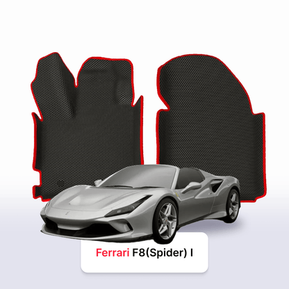 Autokoberce EVAMATS pro Ferrari F8 (Spider) 1 gen 2019-2023 rok ROADSTER
