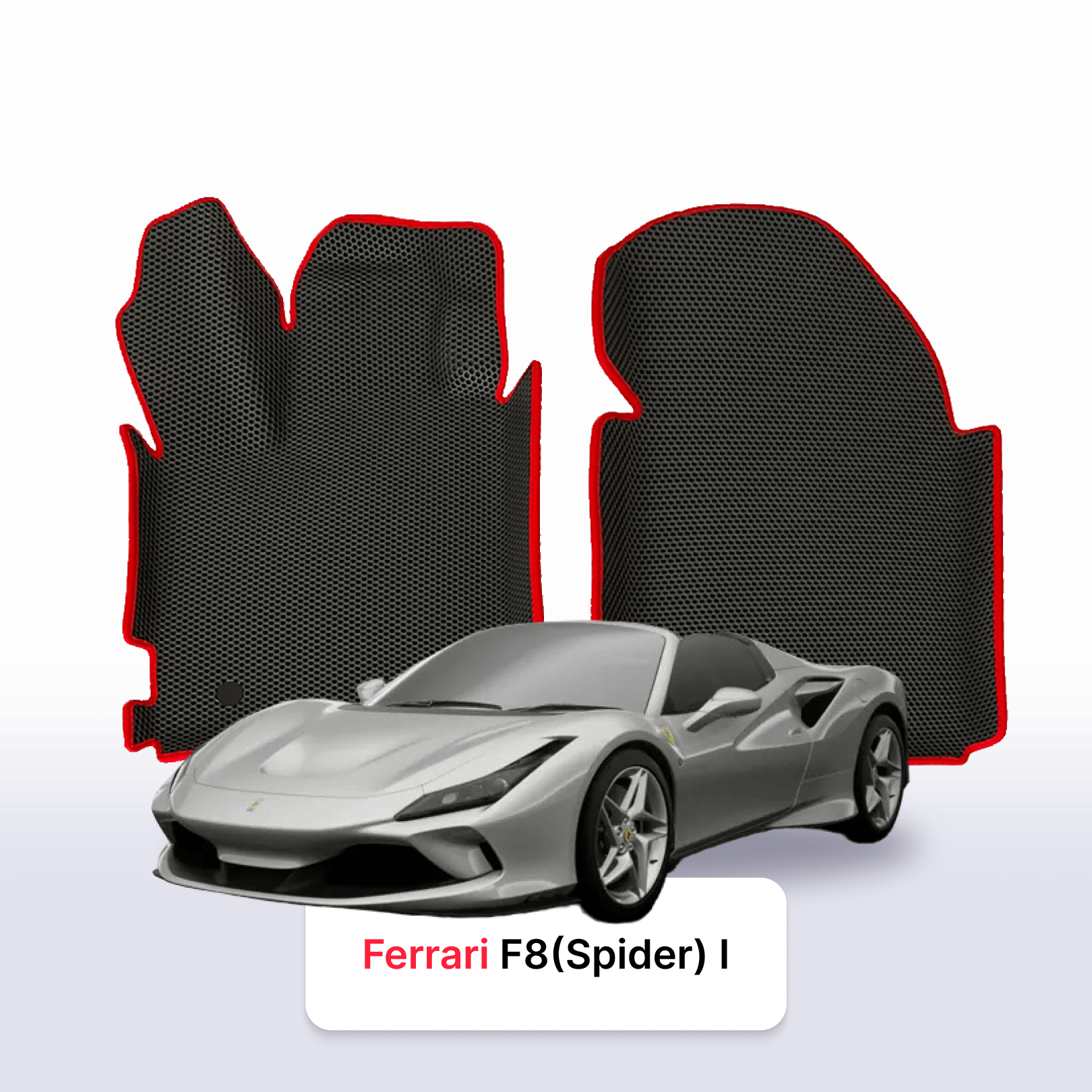 Autokoberce EVA pro Ferrari F8 (Spider) 1 gen 2019-2023 r. ROADSTER