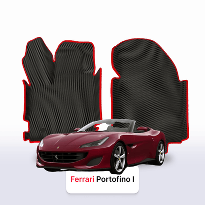 Autokoberce EVA pro Ferrari Portofino 1 gen 2017-2023 r. KABRIOLET