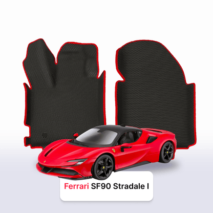 Autokoberce EVA pro Ferrari SF90 Stradale 1 gen 2019-2028 r. Hybrid KUPÉ