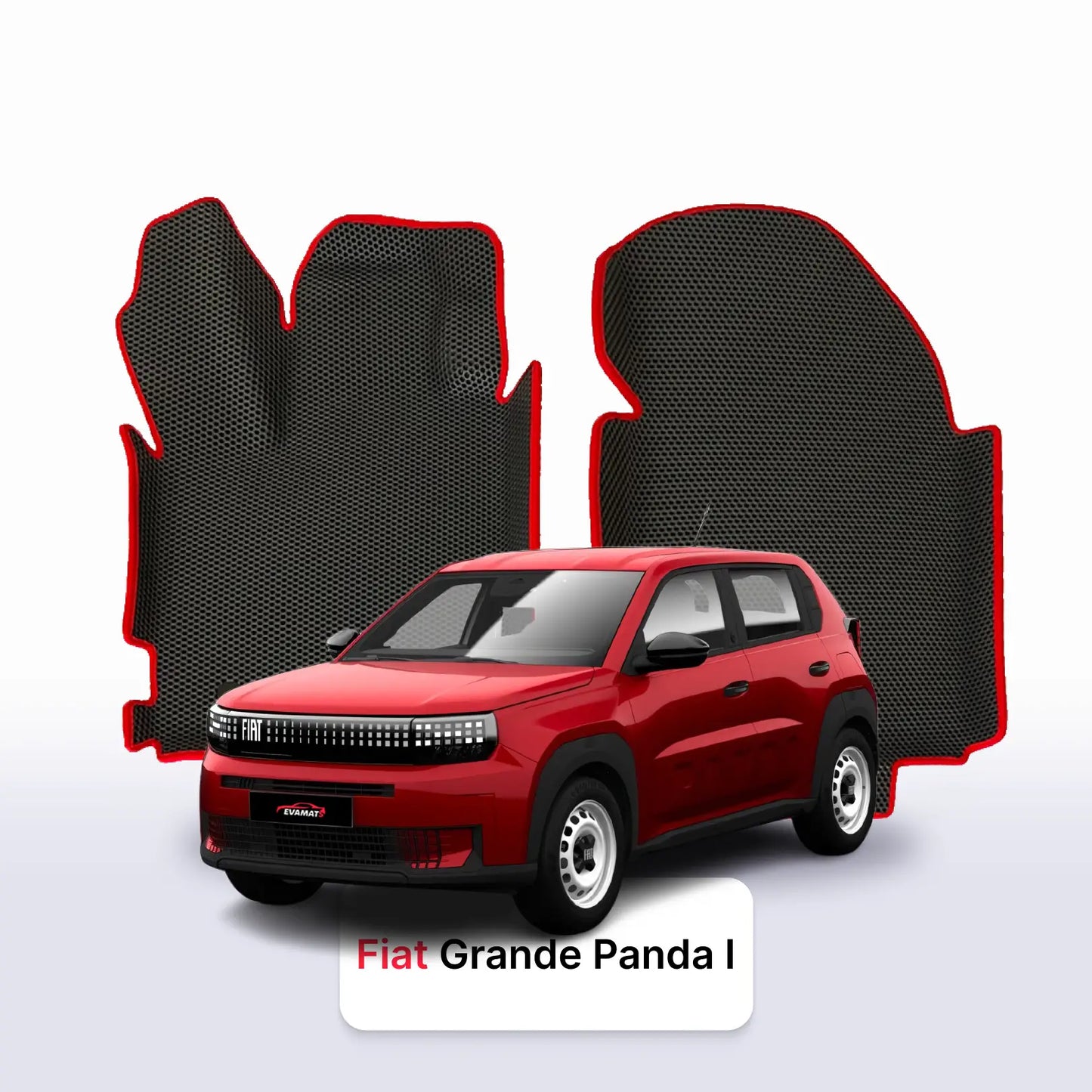 Autokoberce EVA pro Fiat Grande Panda 1 gen 2025-2029 r. HATCHBACK 5 dveří