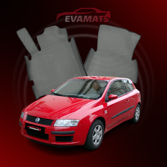 Autokoberce EVAMATS pro Fiat Stilo 1 gen 2001-2007 rok HATCHBACK 3 dveře