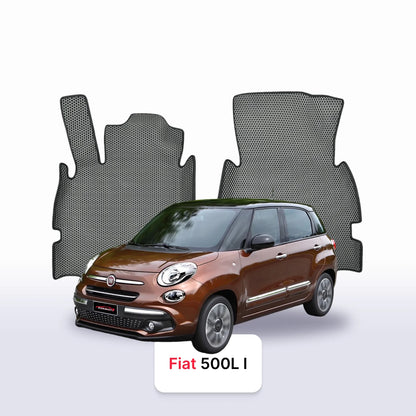 Autokoberce EVAMATS pro Fiat 500L 1. generace 2012-2023 rok MINIVAN