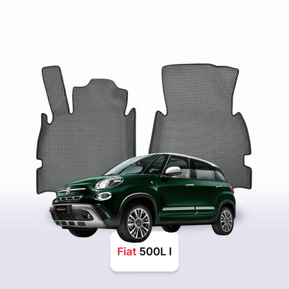 Autokoberce EVAMATS pro Fiat 500L(Cross) 1. generace 2017-2023 rok MINIVAN