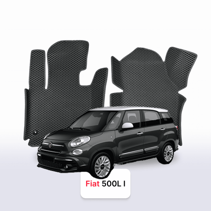 Autokoberce EVAMATS pro Fiat 500L(Living) 1.gen 2012-2017 rok MINIVAN