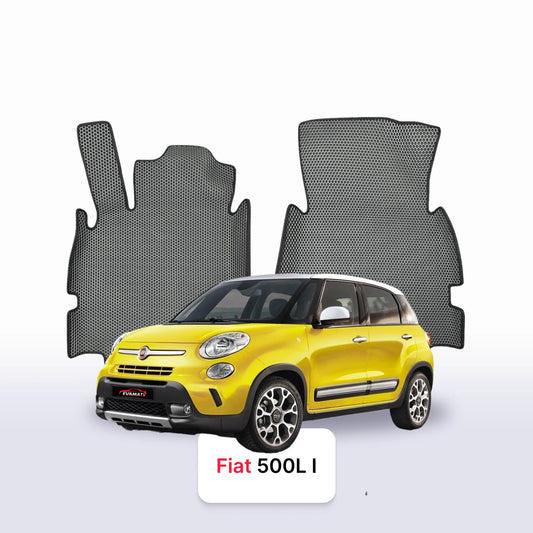 Autokoberce EVAMATS pro Fiat 500L (Trekking) 1. generace 2012-2017 ročník MINIVAN