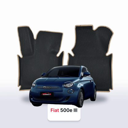 Autokoberce EVAMATS pro Fiat 500 3 gen 2020-2023 rok Electro HATCHBACK 3 dveře