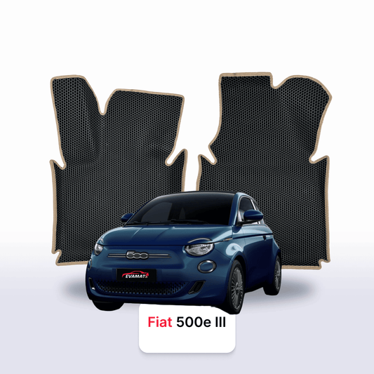 Autokoberce EVA pro Fiat 500E 3 gen 2020-2028 r. Elektro HATCHBACK 3 dveře