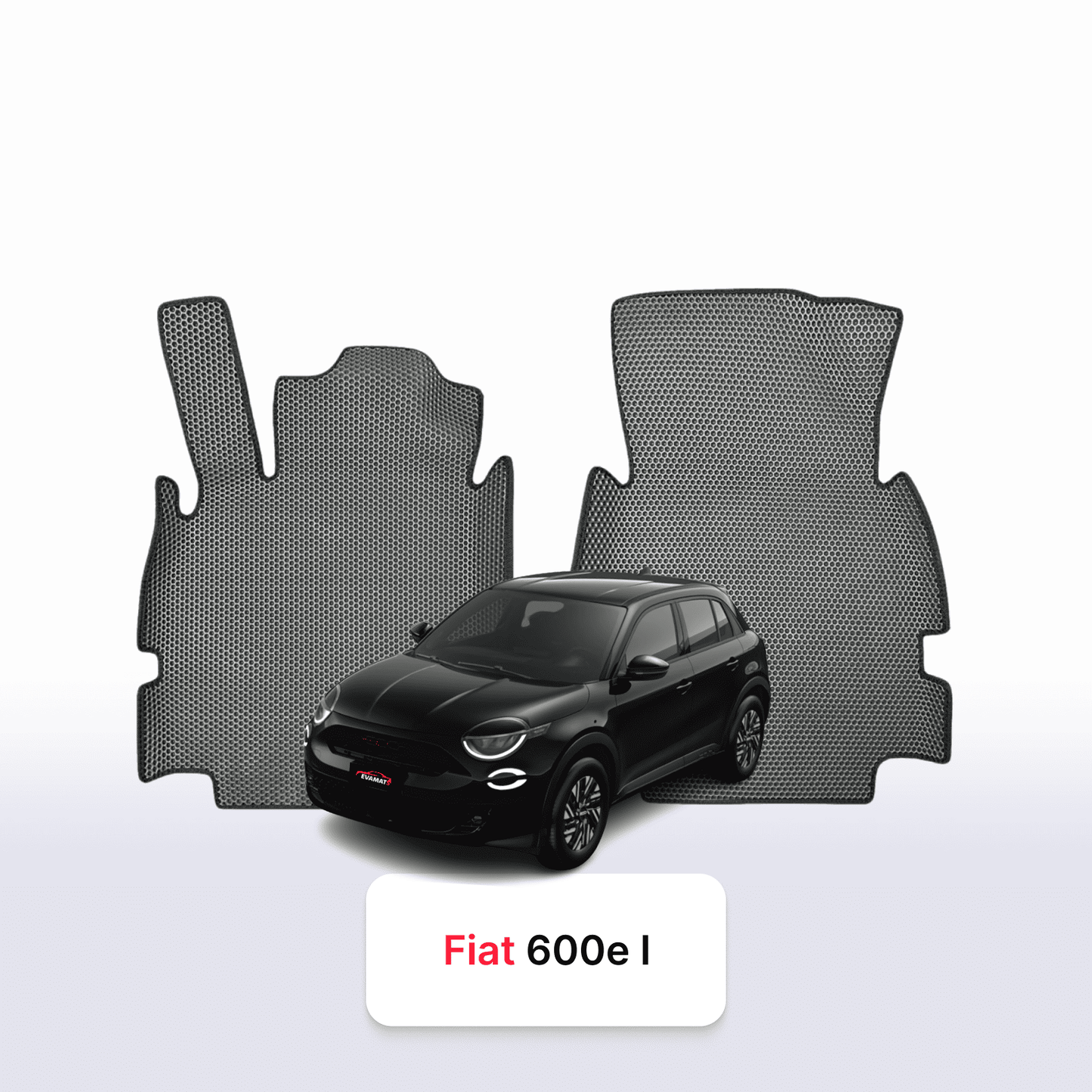 Autokoberce EVAMATS pro Fiat 600e 1. gen 2023-2025 rok Elektro SUV