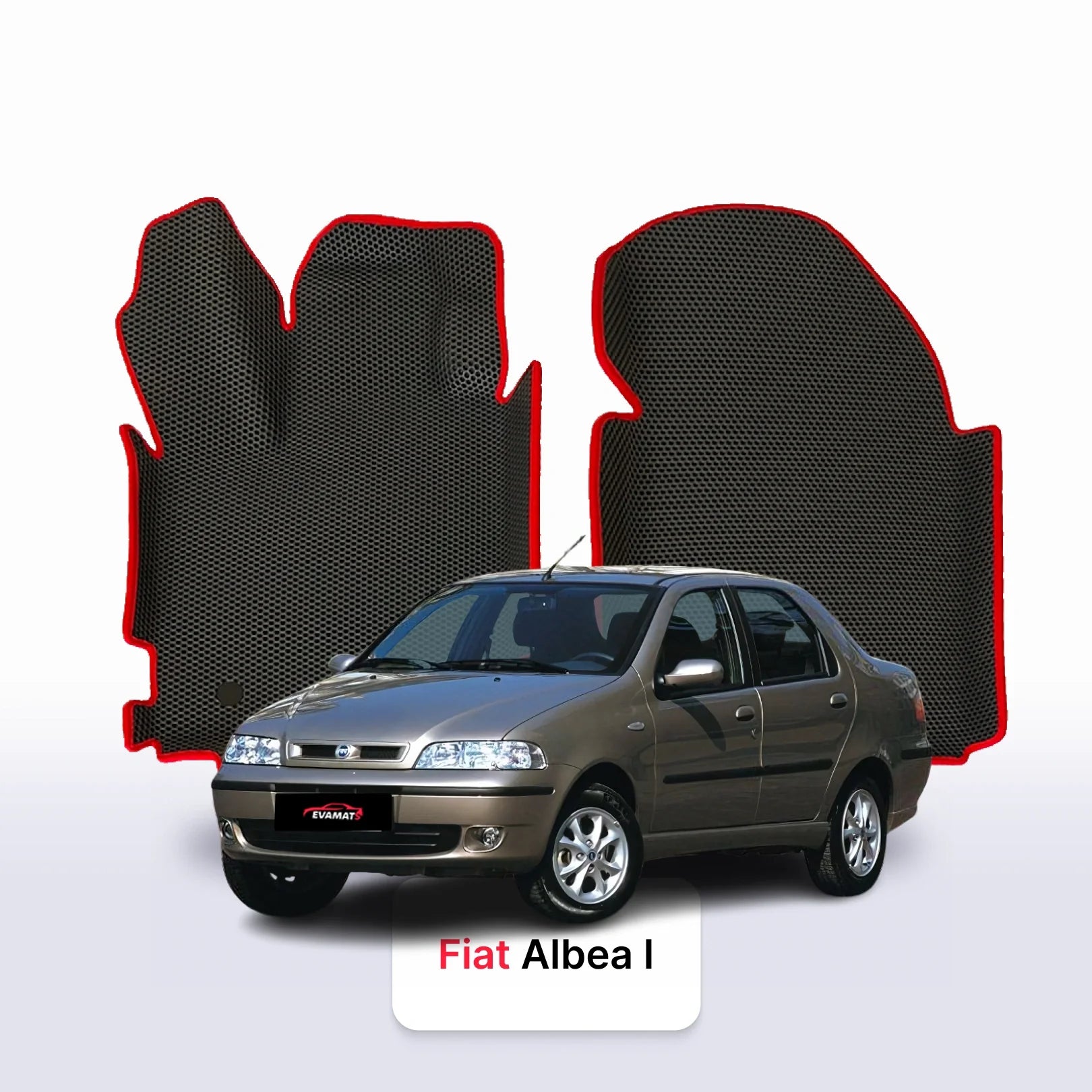 Autokoberce EVA pro Fiat Albea 1 gen 2002-2010 r. SEDAN