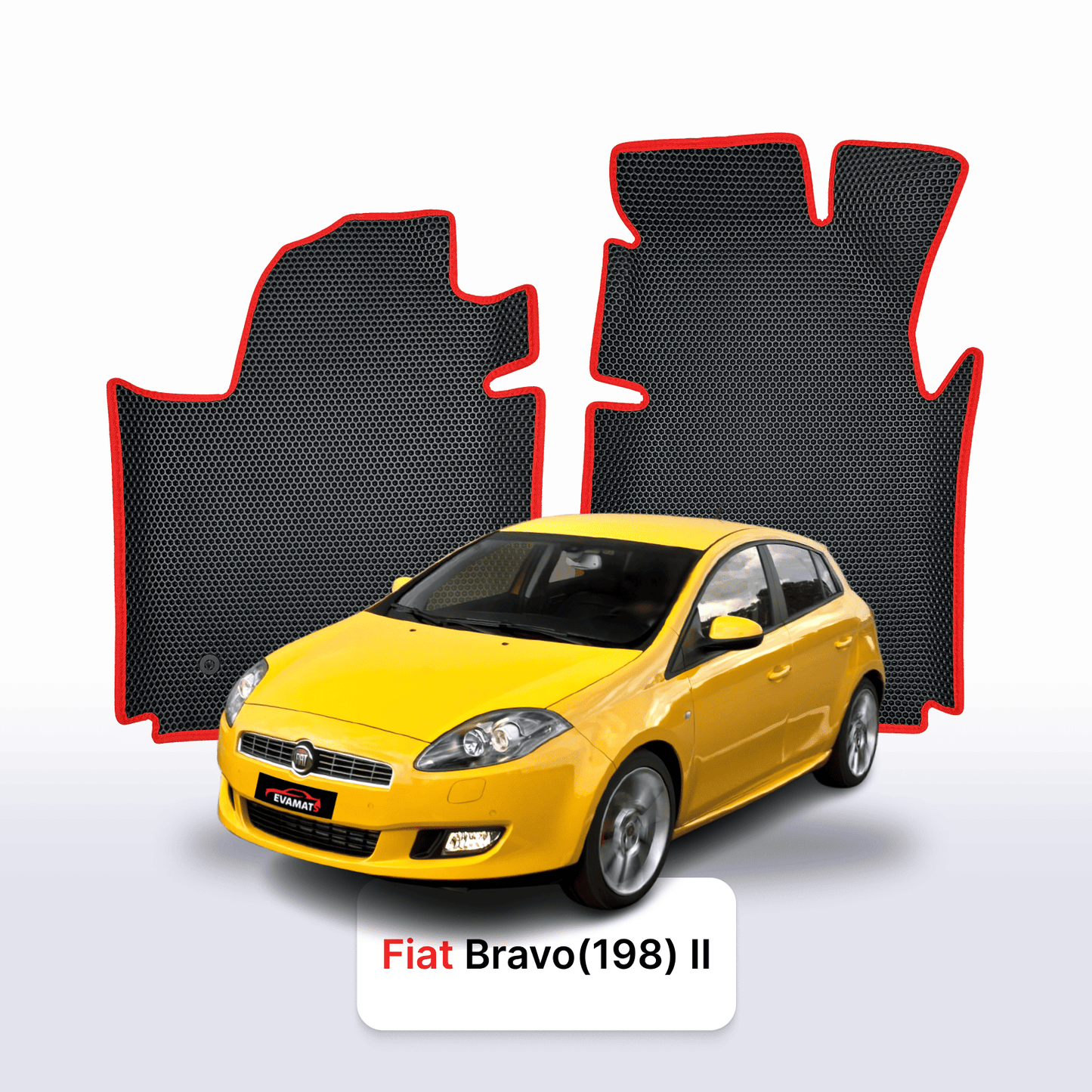 Autokoberce EVAMATS pro Fiat Bravo(198) 2nd gen 2007-2014 rok HATCHBACK 5 dveri