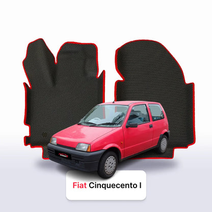 Autokoberce EVAMATS pro Fiat Cinquecento 1. generace 1981-1998 hatchback 3 dveře