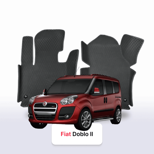 Autokoberce EVAMATS pro Fiat Doblo 2 gen 2009-2015 rok Maxi MINIVAN