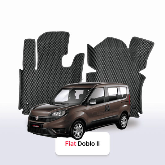 Autokoberce EVAMATS pro Fiat Doblo 2. generace 2009-2023 MINIVAN