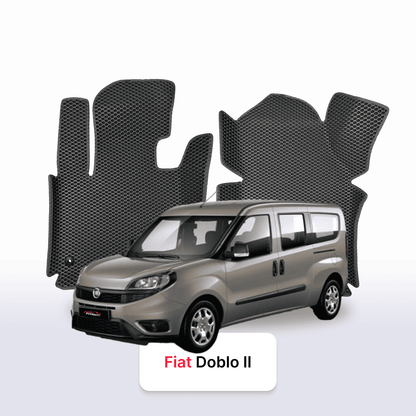 Autokoberce EVAMATS pro Fiat Doblo 2. generace 2015-2023 rok LONG MINIVAN