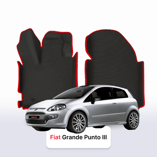 Autokoberce EVAMATS pro Fiat Grande Punto 3 gen 2005-2012 rok HATCHBACK 3 dveře