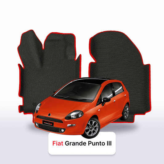 Autokoberce EVAMATS pro Fiat Grande Punto 3 gen 2005-2012 rok HATCHBACK 5 dveří