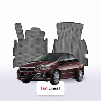Autokoberce EVAMATS pro Fiat Linea 1. gen 2006-2018 SEDAN