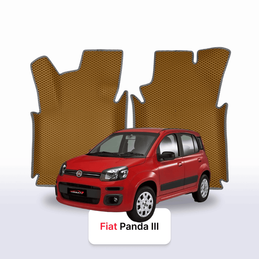 Autokoberce EVAMATS pro Fiat Panda 3 gen 2011-2023 rok HATCHBACK 5 dveří