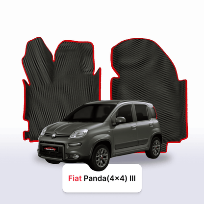 Autokoberce EVAMATS pro Fiat Panda (4x4) 3 gen 2011-2023 rok HATCHBACK 5 dveří