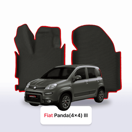 Autokoberce EVAMATS pro Fiat Panda (4x4) 3 gen 2011-2023 rok HATCHBACK 5 dveří