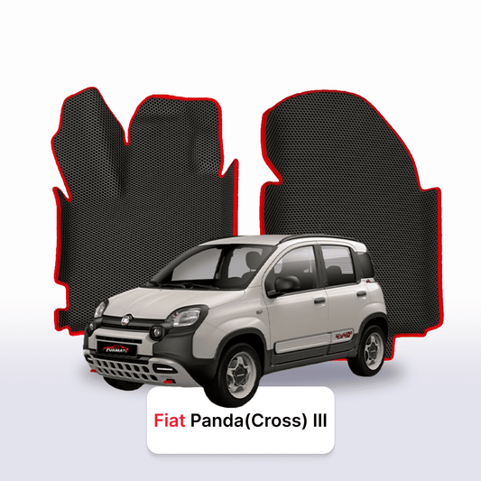 Autokoberce EVAMATS pro Fiat Panda (Cross) 3 gen 2011-2023 rok HATCHBACK 5 dveří