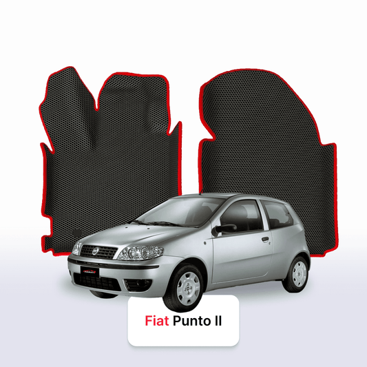 Autokoberce EVAMATS pro Fiat Punto 2 gen 1999-2011 rok HATCHBACK 3 dveře