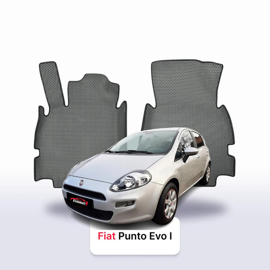 Autokoberce EVAMATS pro Fiat Punto Evo 1. generace 2005-2012 rok HATCHBACK 5 dveří