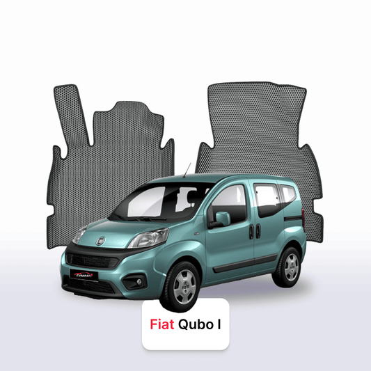 Autokoberce EVAMATS pro Fiat Qubo 1st gen 2007-2019 MINIVAN