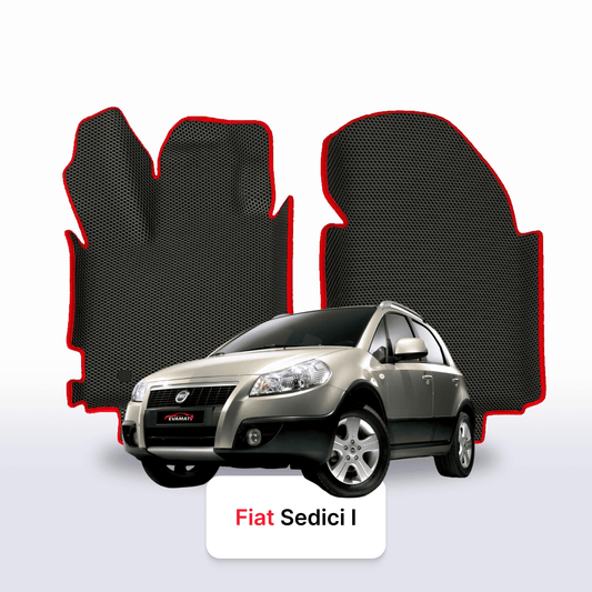 Autokoberce EVAMATS pro Fiat Sedici 1. gen 2005-2014 rok HATCHBACK 5 dveří