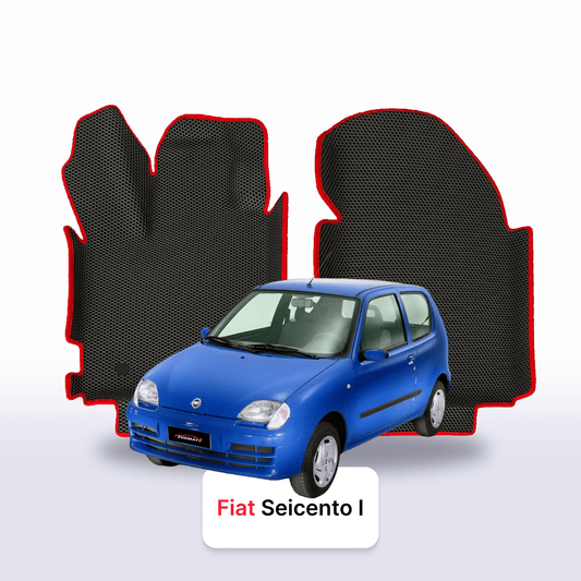 Autokoberce EVAMATS pro Fiat Seicento 1. generace 1998-2010 rok HATCHBACK 3 dveře