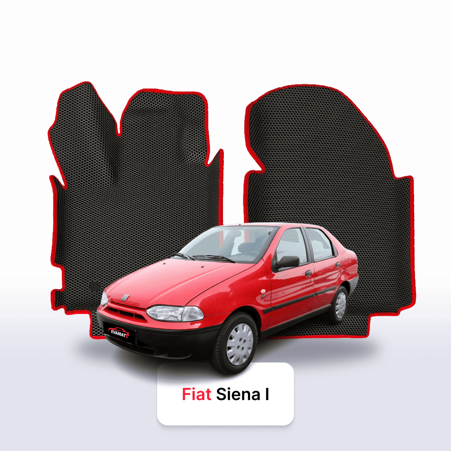Autokoberce EVAMATS pro Fiat Siena 1. generace 1996-2017 SEDAN